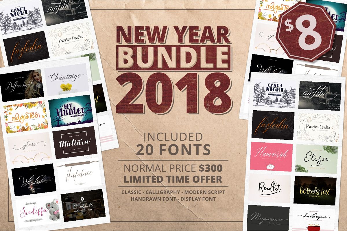 2018 New Bundle! Save 99% off the RRP example image