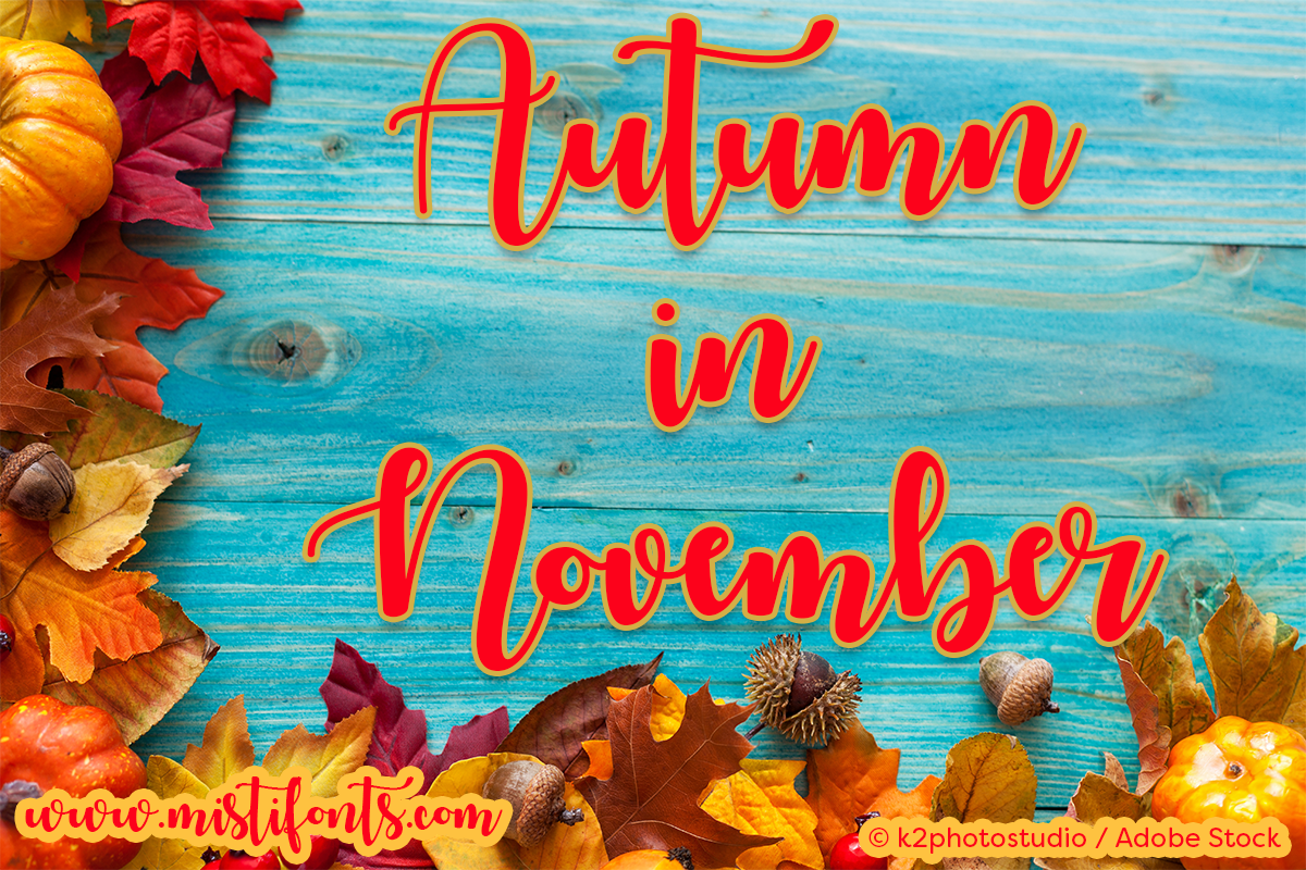 Autumn in November example image