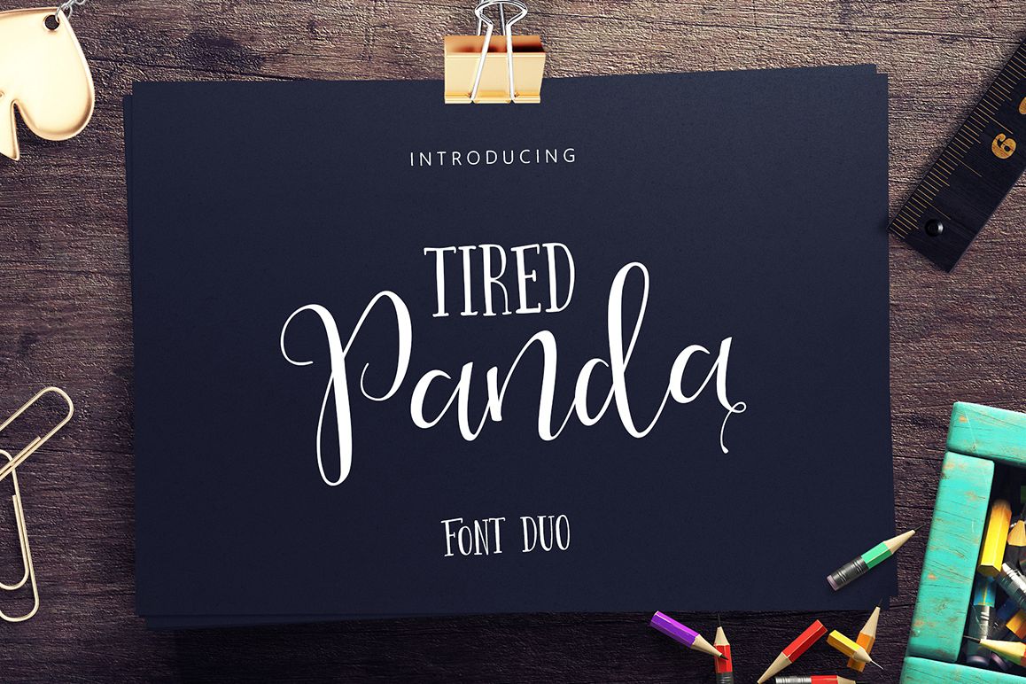 Tired Panda Script example image