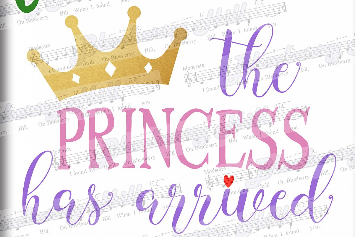 Download The Princess Has Arrived SVG - Prince | Design Bundles