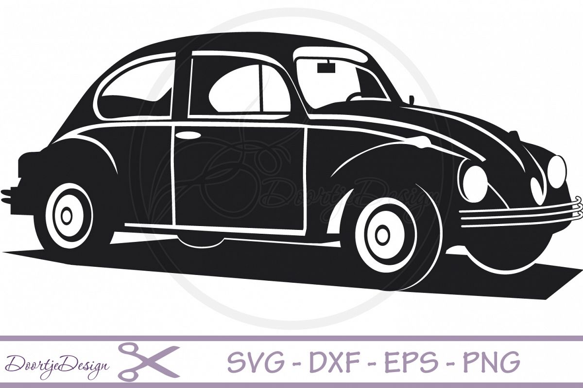 Download VW car Vector files SVG File by Doortje | Design Bundles