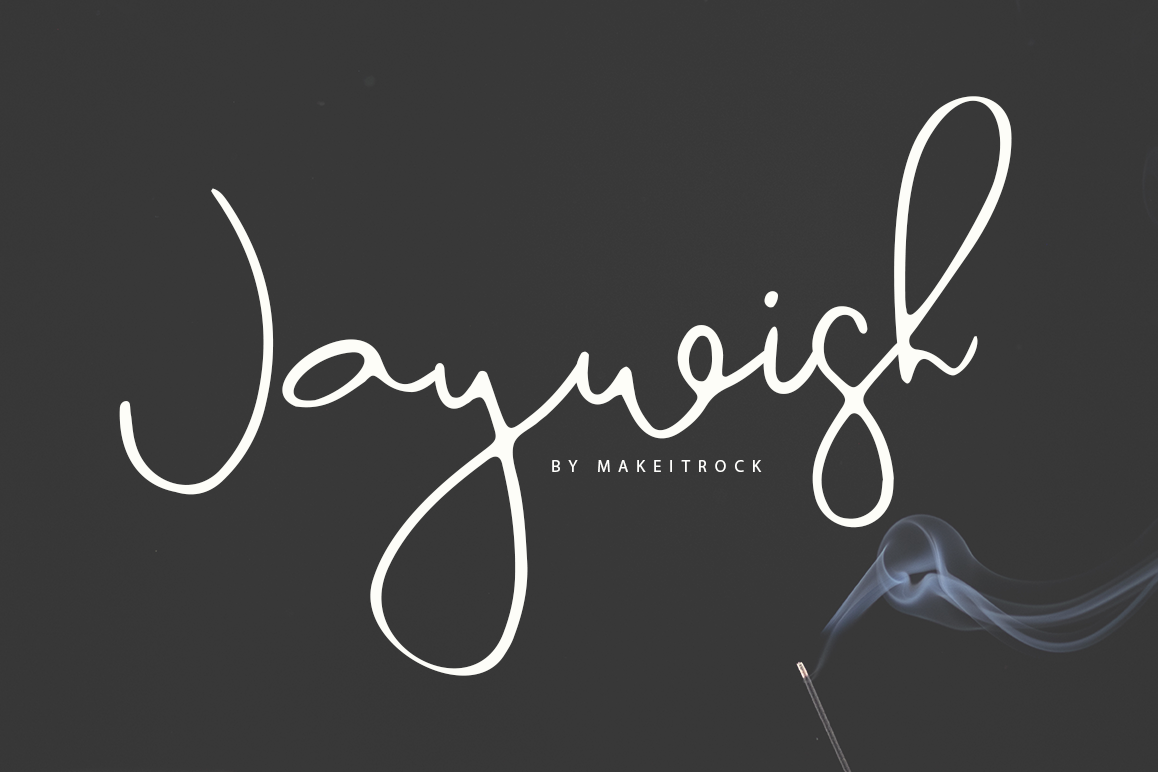 Jaywish | A classy script example image