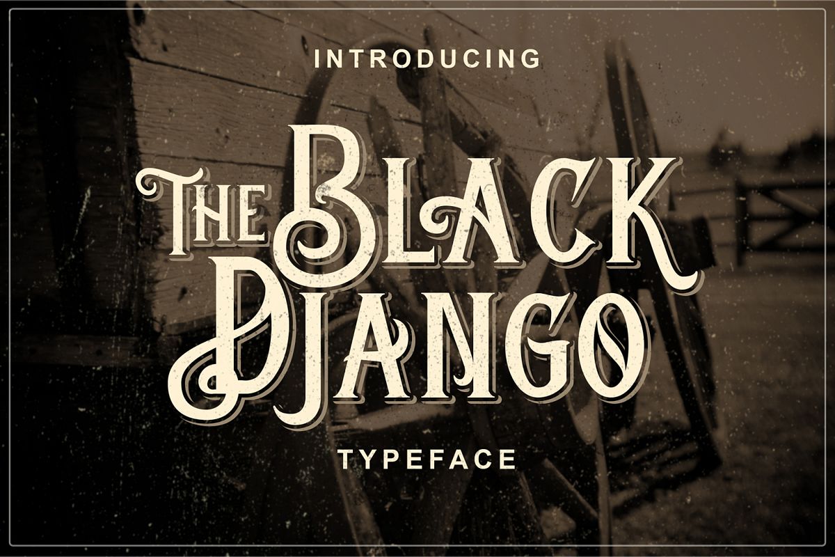 Black Django example image