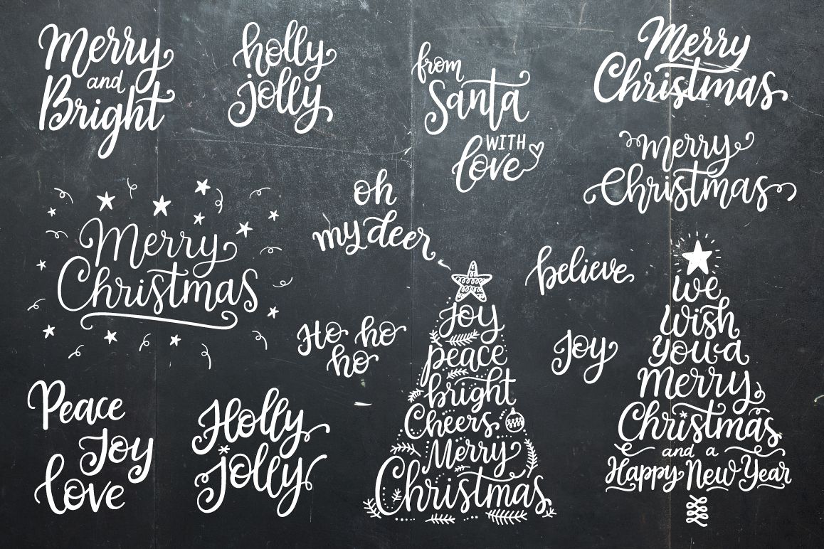 Christmas Overlays Set from Santa example image