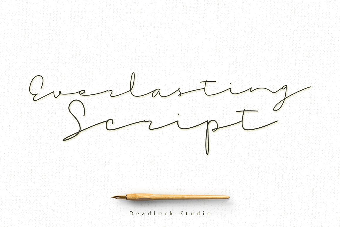 Everlasting Script example image