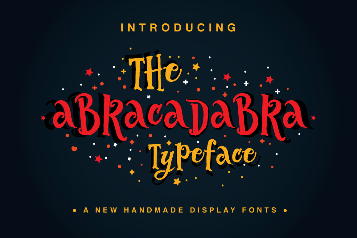 Free The Abracadabra Typeface Script Fonts