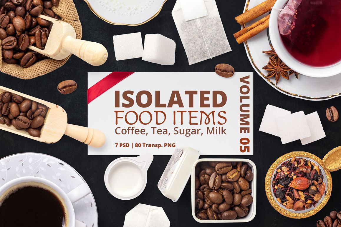 Isolated Food Items Vol.5 example image