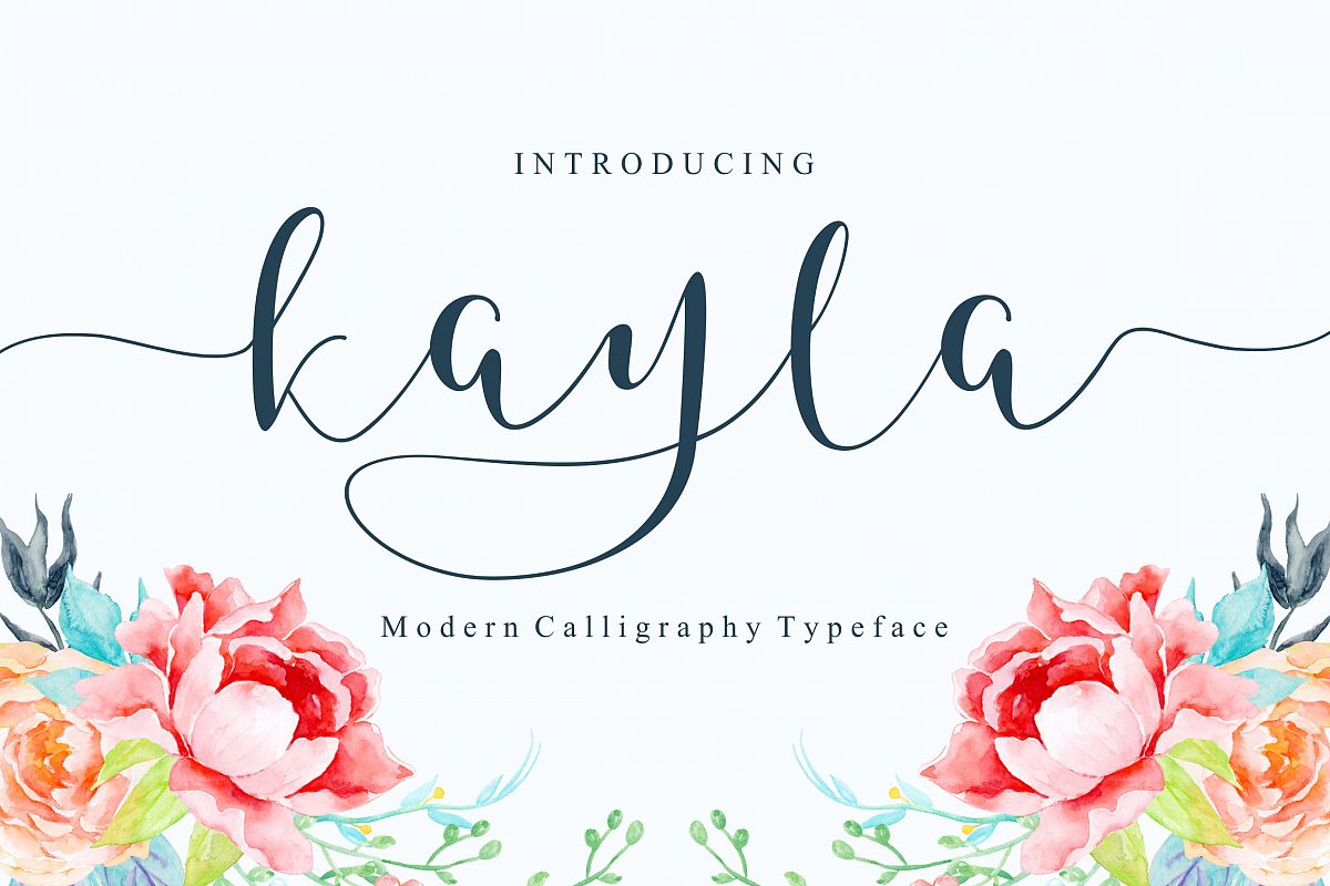 Kayla Script example image