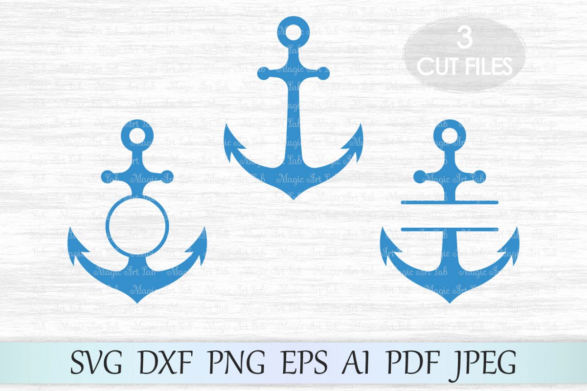 Download Anchor svg, Anchor monogram svg, Anchor | Design Bundles