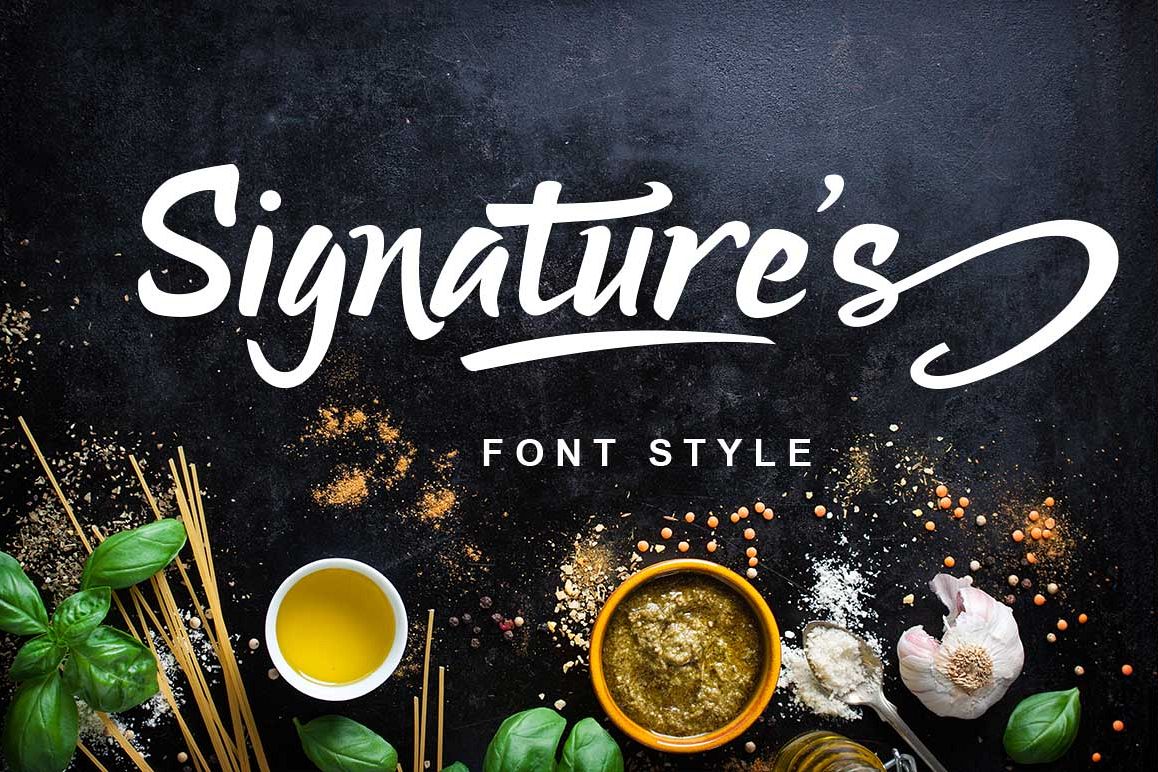 Lucky Dream Bold Font Duo + Swash example image