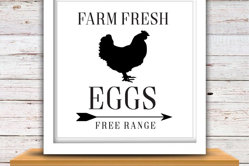 Download Farm Fresh Eggs SVG | Farm Fresh SVG | | Design Bundles