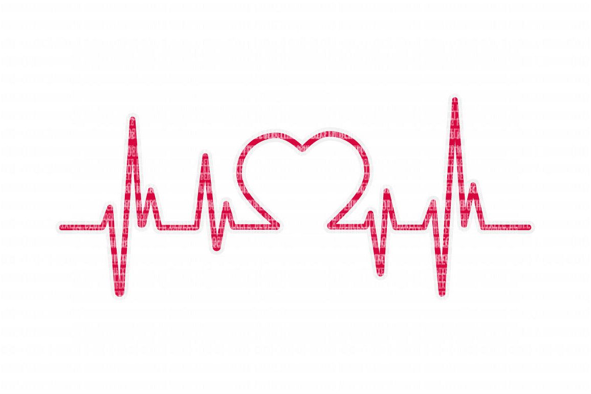 Download Love Heartbeat SVG Files for Silhouette | Design Bundles