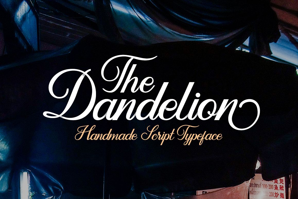 Dandelion Script example image