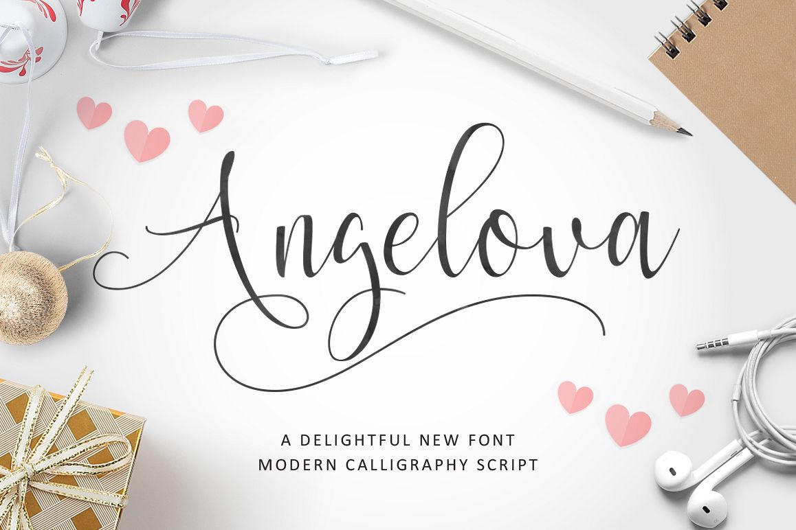Angelova Script example image