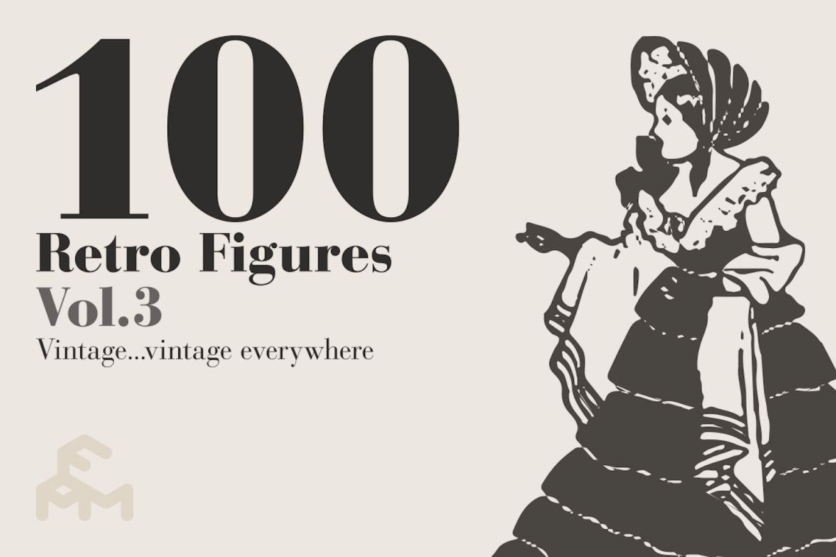 100 Retro Figures - Vol.3 example image