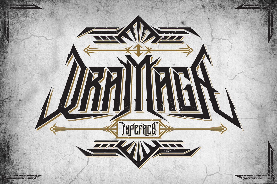 Dramaga Typeface example image