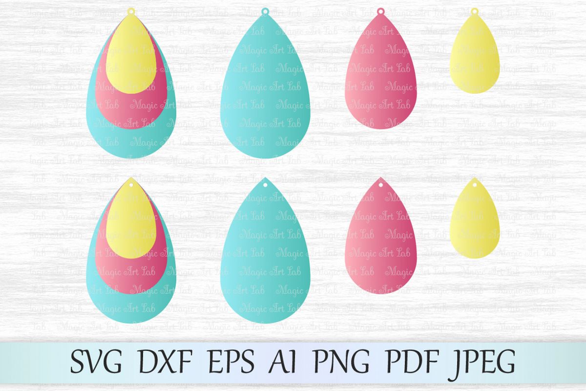 Free Free Layered Earring Svg Free 874 SVG PNG EPS DXF File