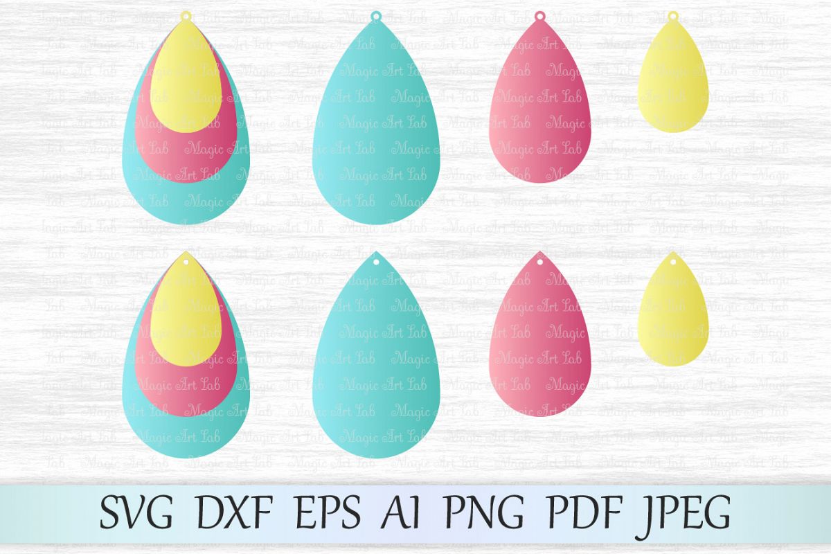 Free Free Layered Earring Svg Free 400 SVG PNG EPS DXF File