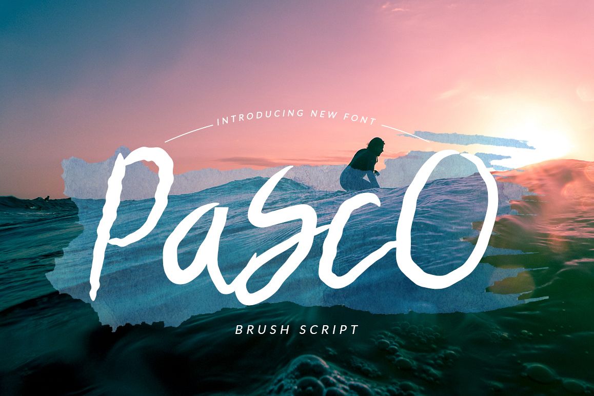 Pasco Font example image