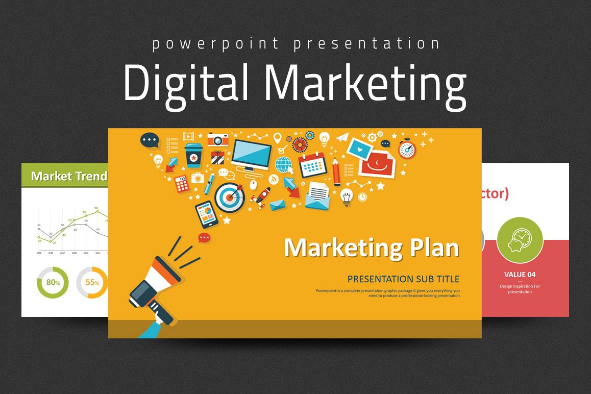 Digital Marketing Strategy PPT oleh GoodP