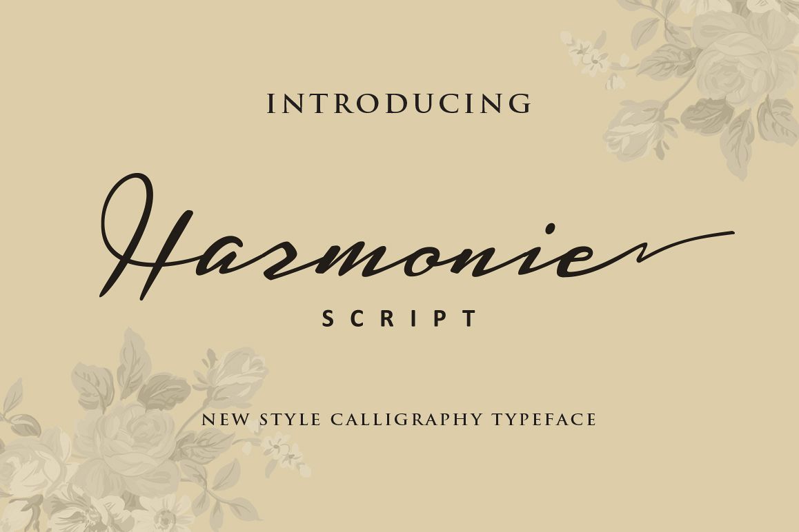 Harmonie Script example image