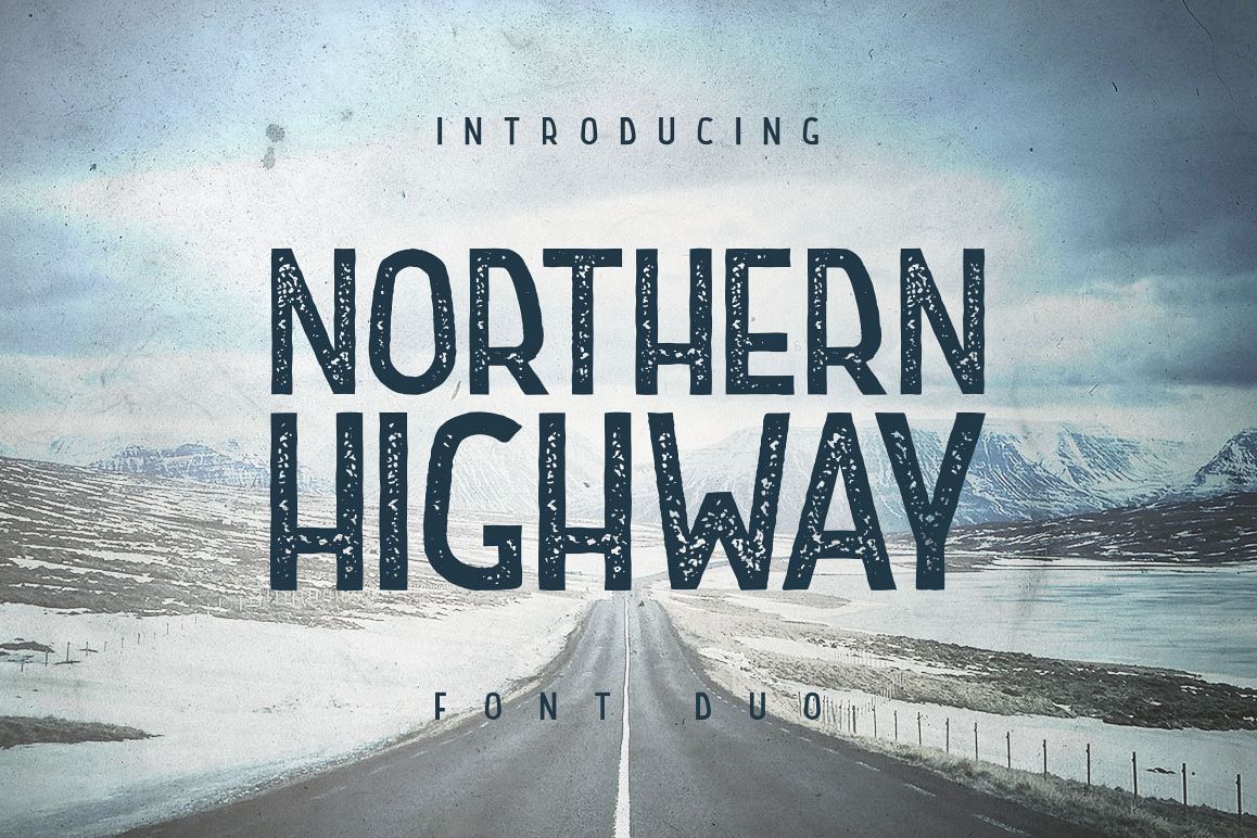 Northern Highway - Font Duo example image