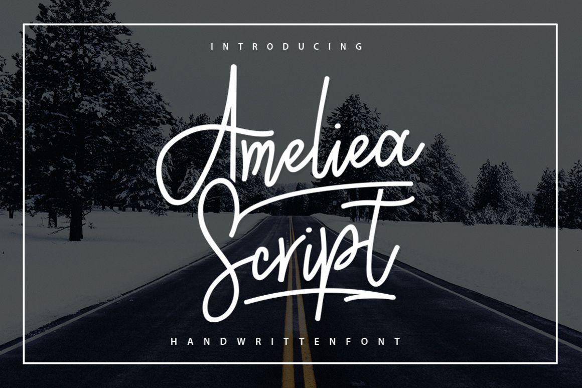 Ameliea Script example image