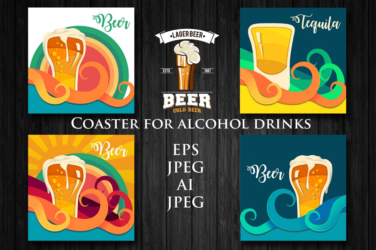 Alcohol Background example image