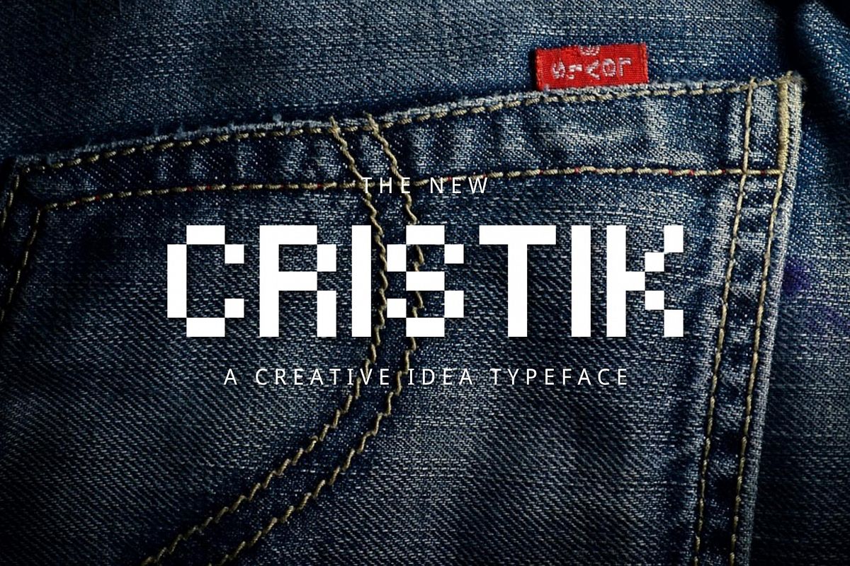 Cristik | A Creative Type example image