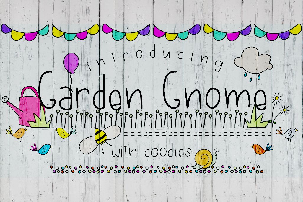 Garden Gnome Font Duo example image
