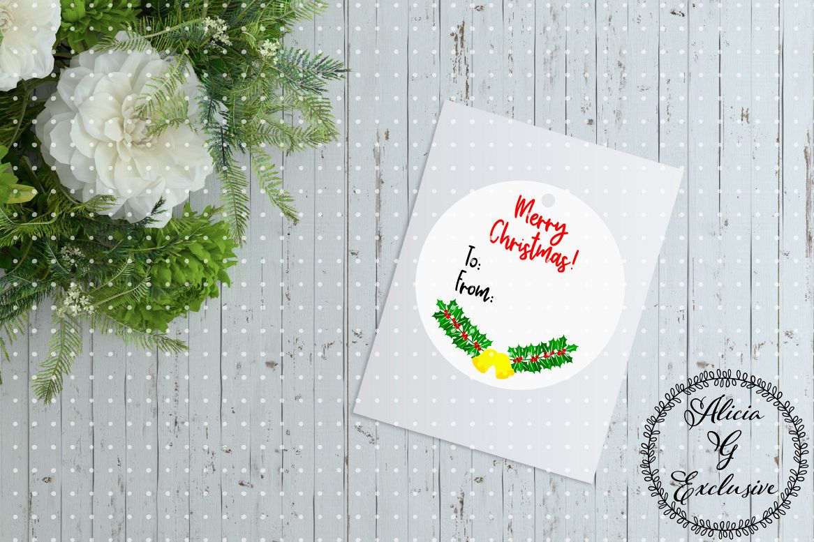 Christmas Gift Tag example image
