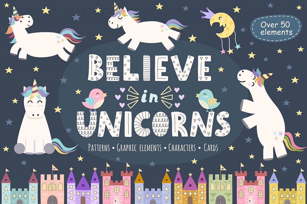 Believe in Unicorns Collection example image