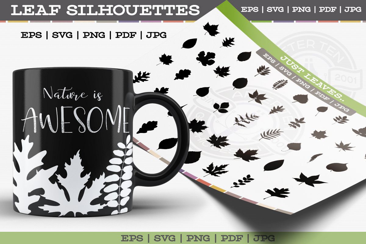 Leaf Silhouettes example image