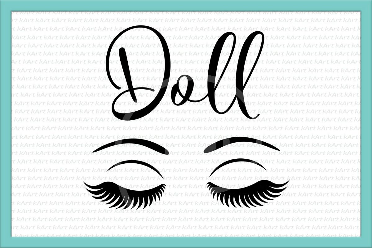 Download doll face svg, eyes svg, svg quote, mak | Design Bundles