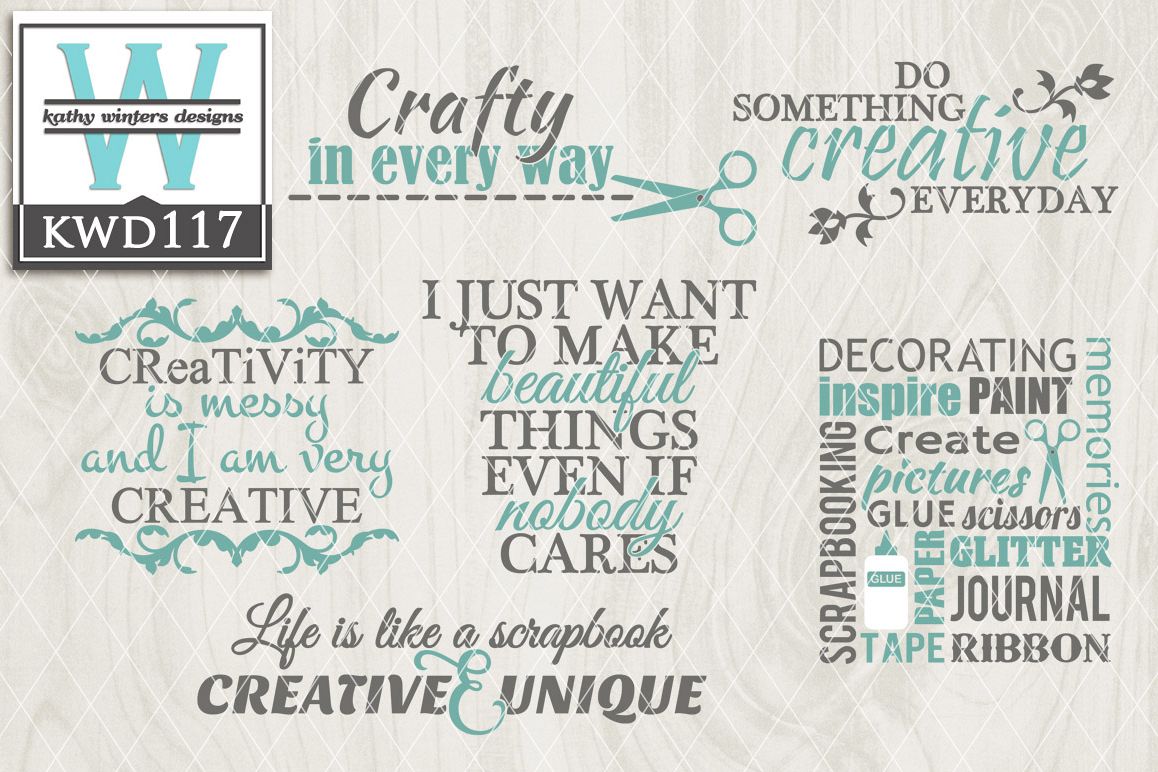 Creativity Cutting File KWD117 example image