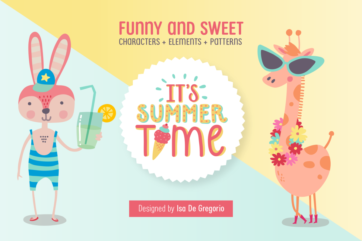 It's Summer time! Sweet animals example image