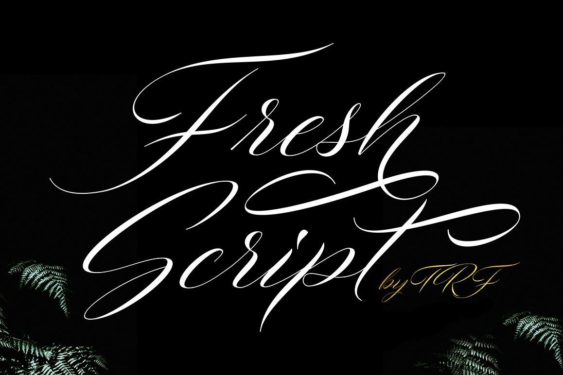 Fresh Script example image