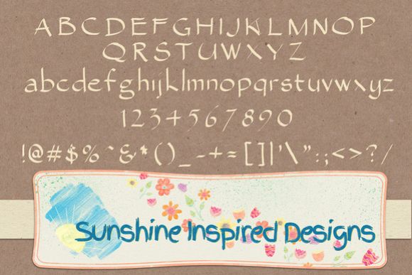 Font No.16, No.17 and No.18 example image