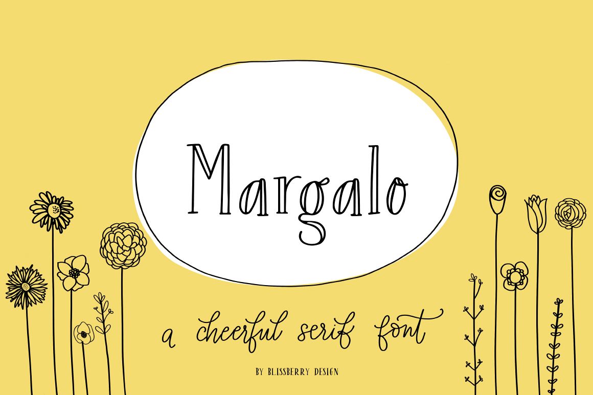 Margalo Font + Extras example image