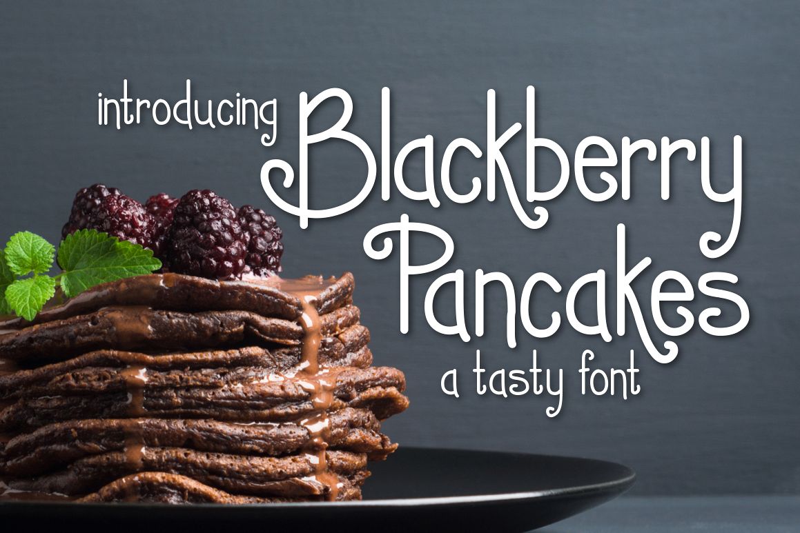 Blackberry Pancakes example image