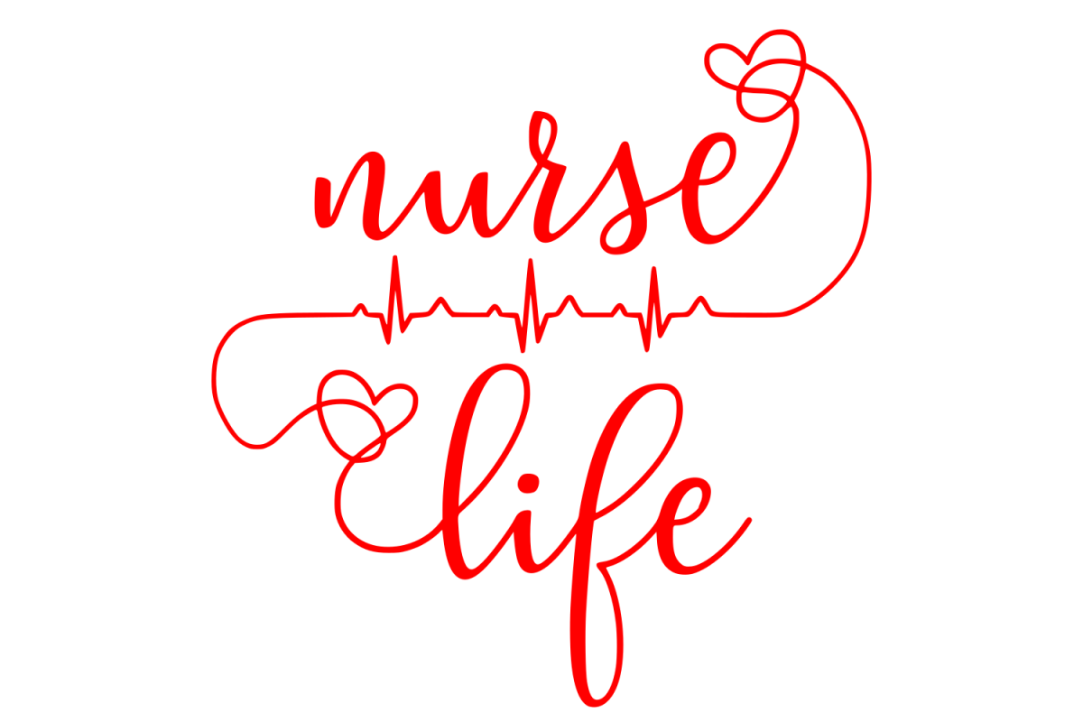 Nurse Life svg by Crystalline Design | Design Bundles