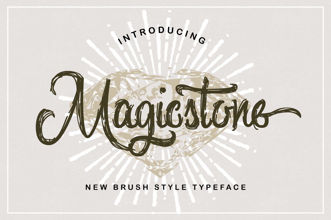 Magicstone Typeface example image