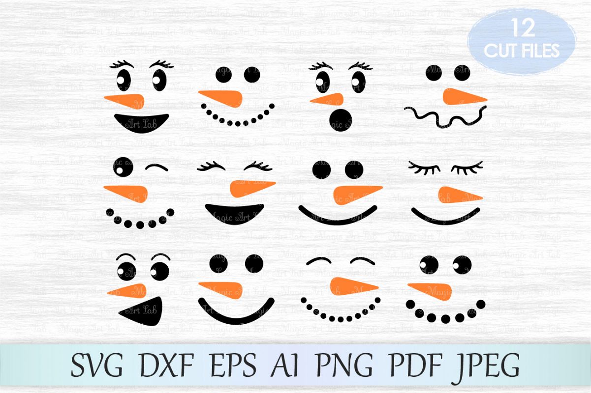 Free Free 221 Cricut Snowman Face Svg Free SVG PNG EPS DXF File