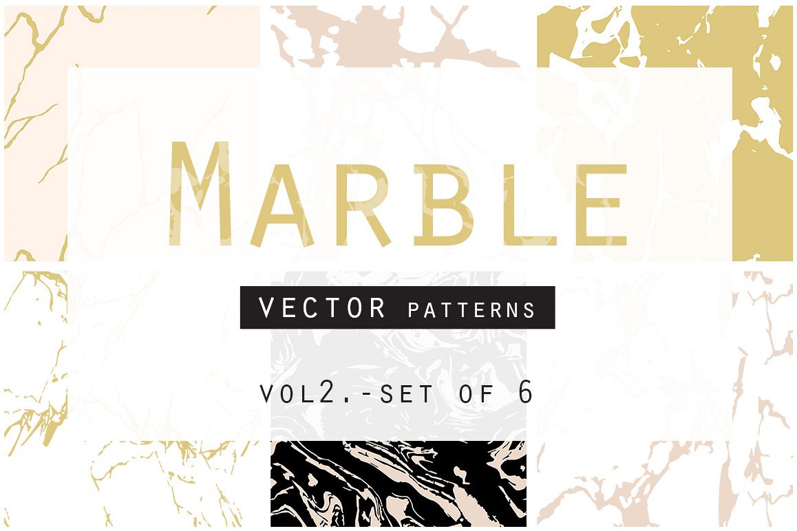 Marble Seamless Vector Patterns example image