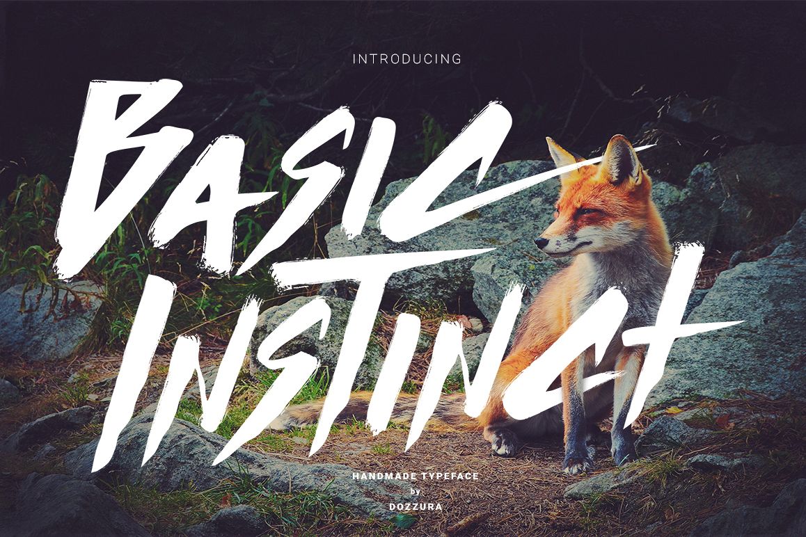Basic Instinct Typeface example image