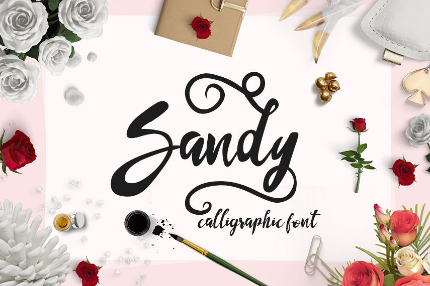 Sandy Font example image
