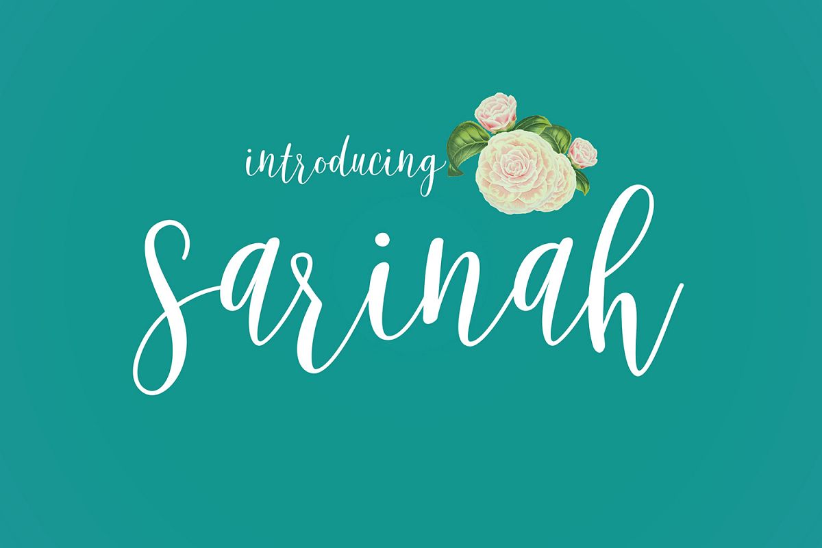 Sarinah Script example image
