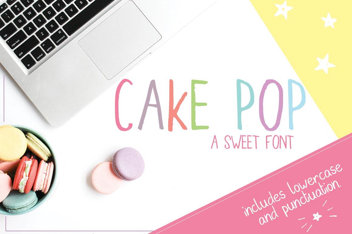 Cake Pop Font example image