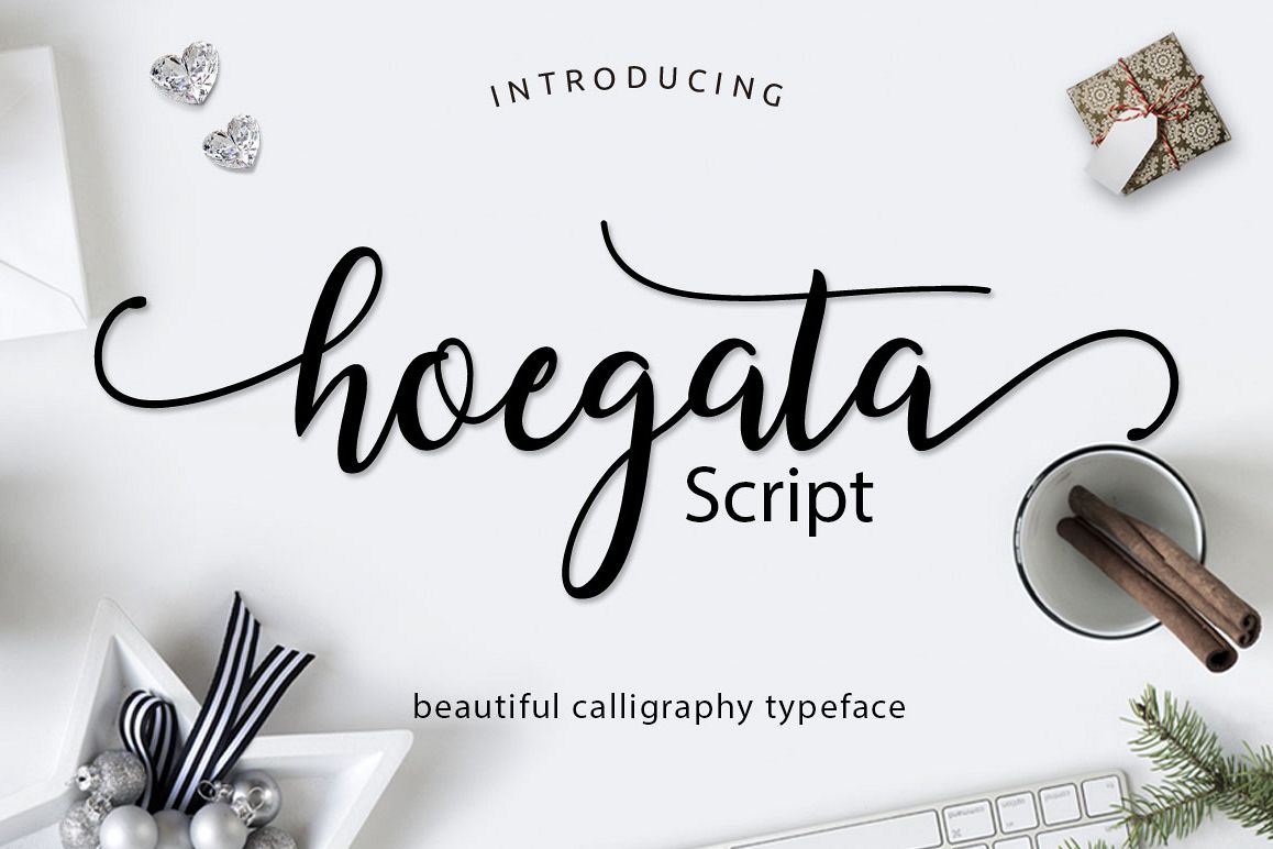 Hoegata Script example image