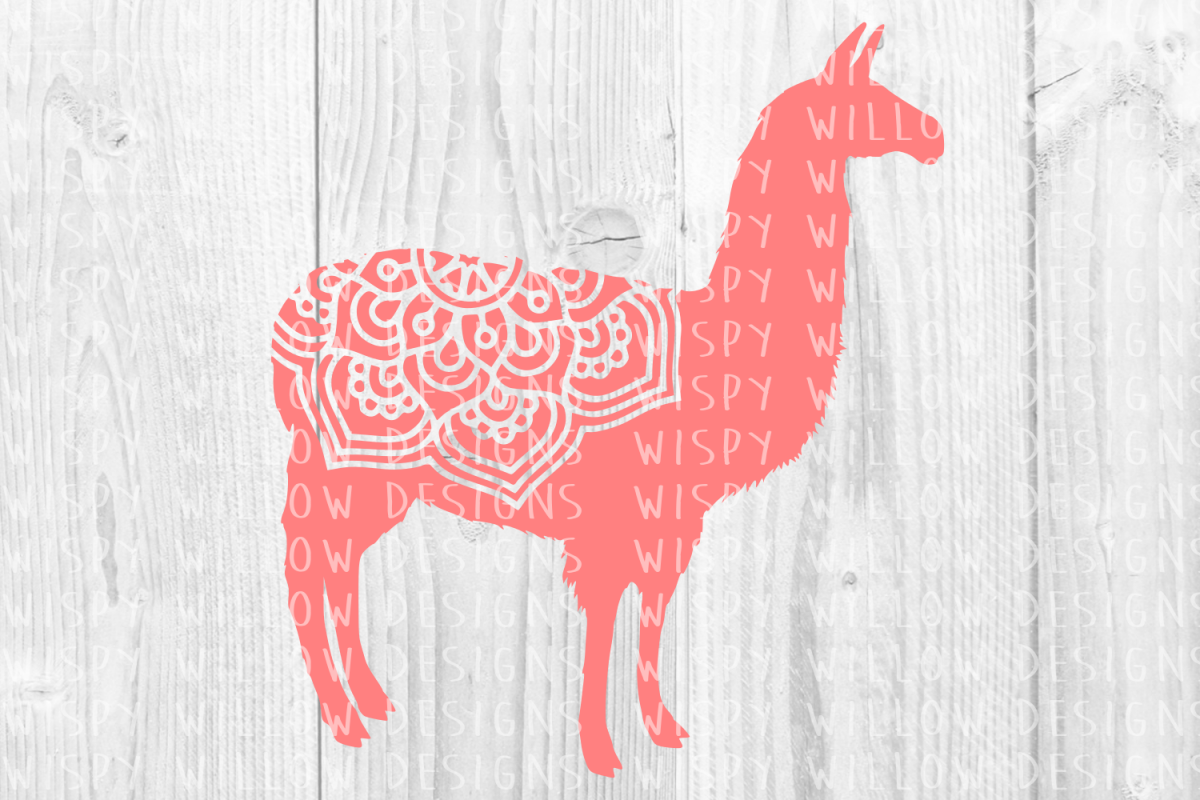 Download Llama Mandala SVG, Llama SVG, Llama DXF | Design Bundles